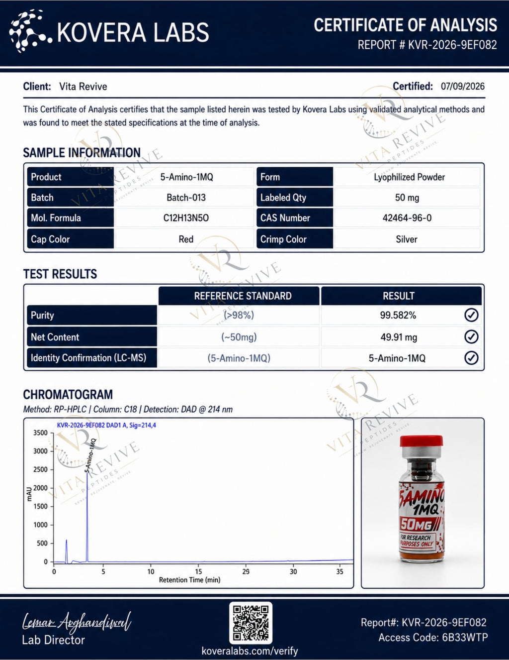 5-Amino-1MQ 50mg