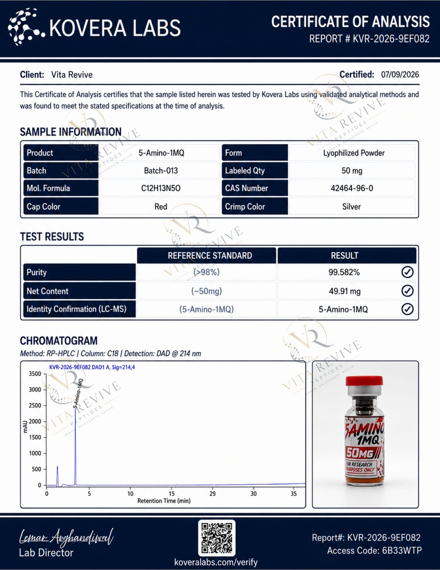 5-Amino-1MQ 50mg