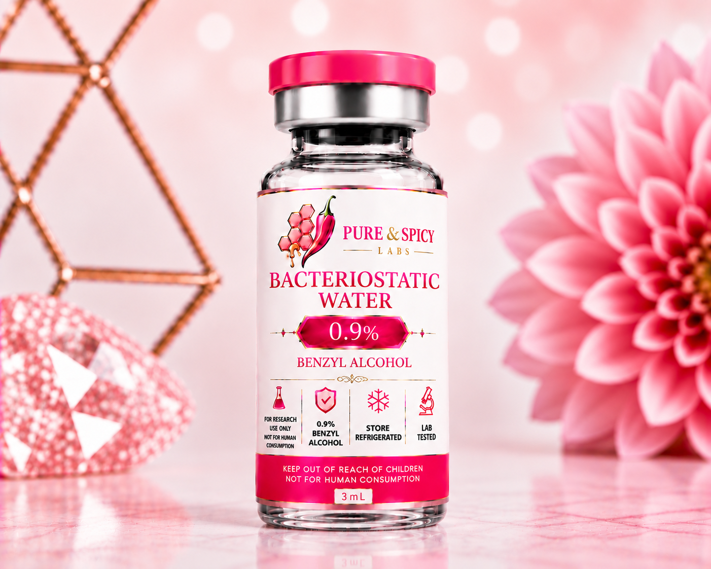Bacteriostatic Water 3mL
