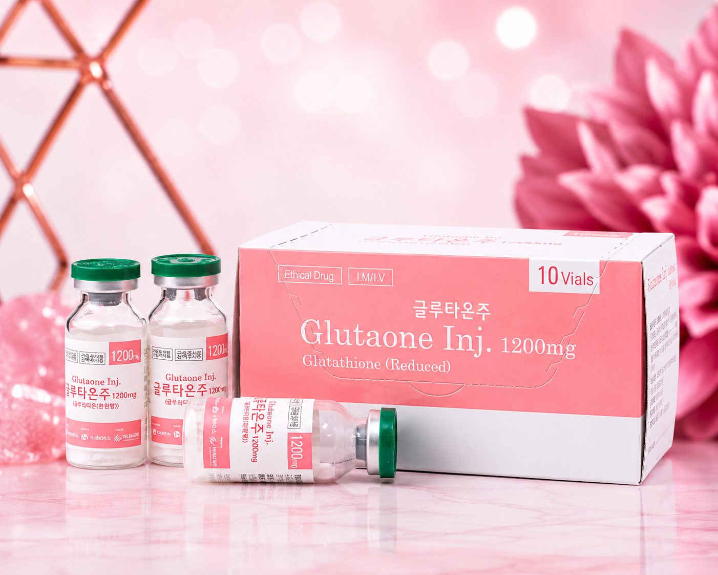 Glutaone 1200mg (Korean Pink Glutathion)